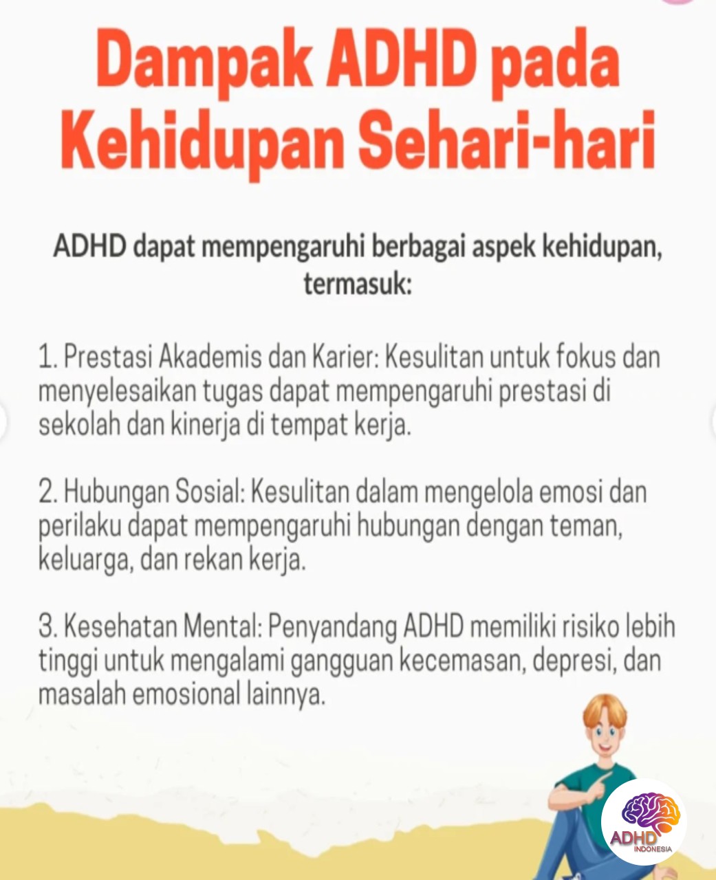 ADHD dan Hubungan Sosial Anak di Lingkungan Sekolah di Kabupaten Merangin