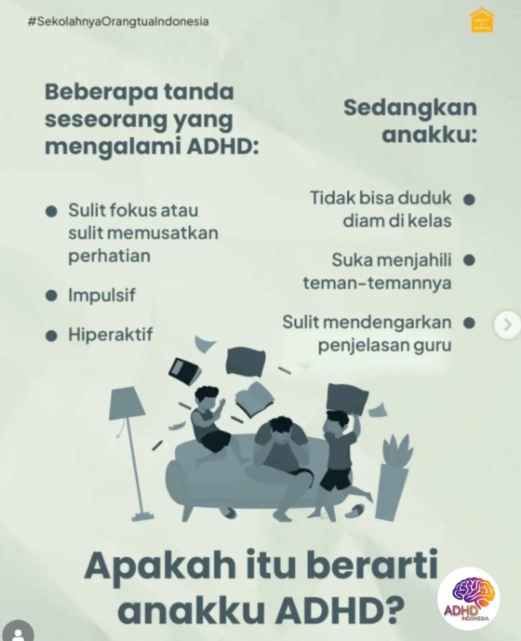 Ciri dan Gejala ADHD pada Anak Usia Dini di Kabupaten Merangin
