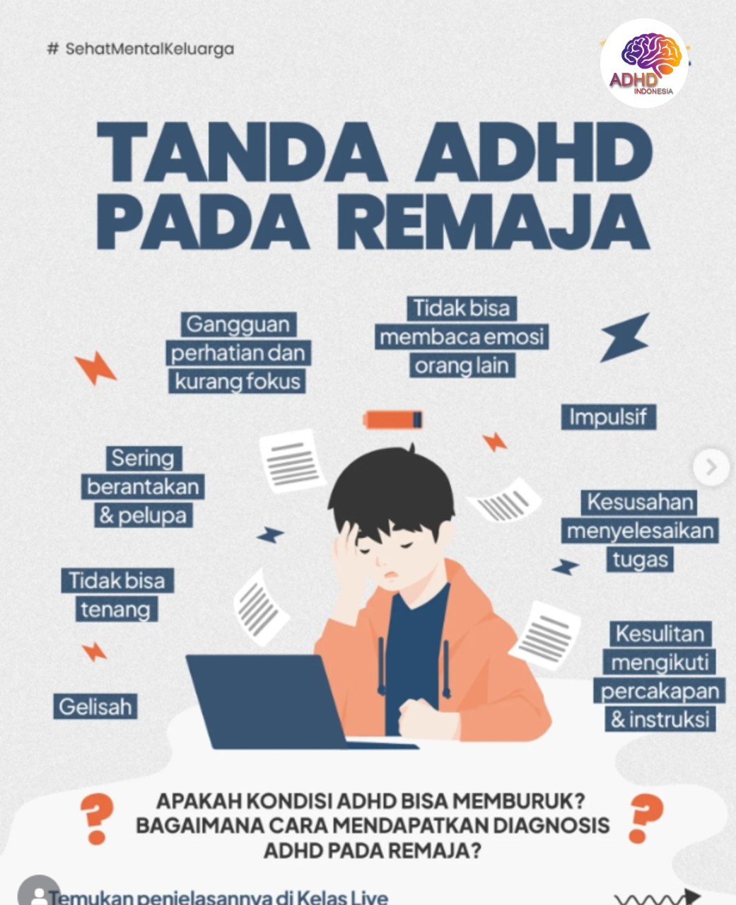 Screening ADHD Non-Diagnostik: Edukasi Awal bagi Orang Tua di Kabupaten Merangin