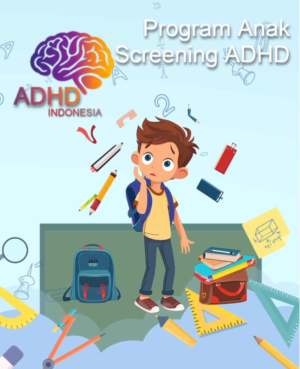 Program ADHD Indonesia Kabupaten Merangin Screening ADHD Non-Diagnostik